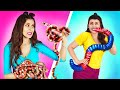Gummy Food vs Real Food Challenge / Crazy Food Challenge