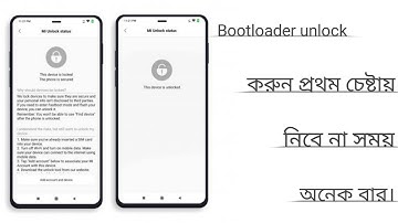 [How To Unlock Bootloader Of Any Xiaomi Devices [Fix] | Official Method  | Bangla Tutorial | 2021 |