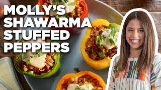 Molly Yeh's Shawarma Stuffed Peppers | Girl Meets Farm | Food Network Molly Yeh's Shawarma Stuffed Peppers | Girl Meets Farm | Food Network