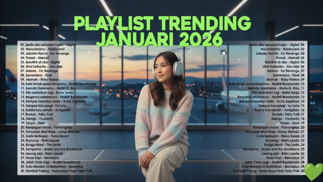 Playlist Trending Januari 2026 — Lagu Santai Viral Tiktok 2026 🍃 Sedia Aku Sebelum Hujan-TANPA IKLAN