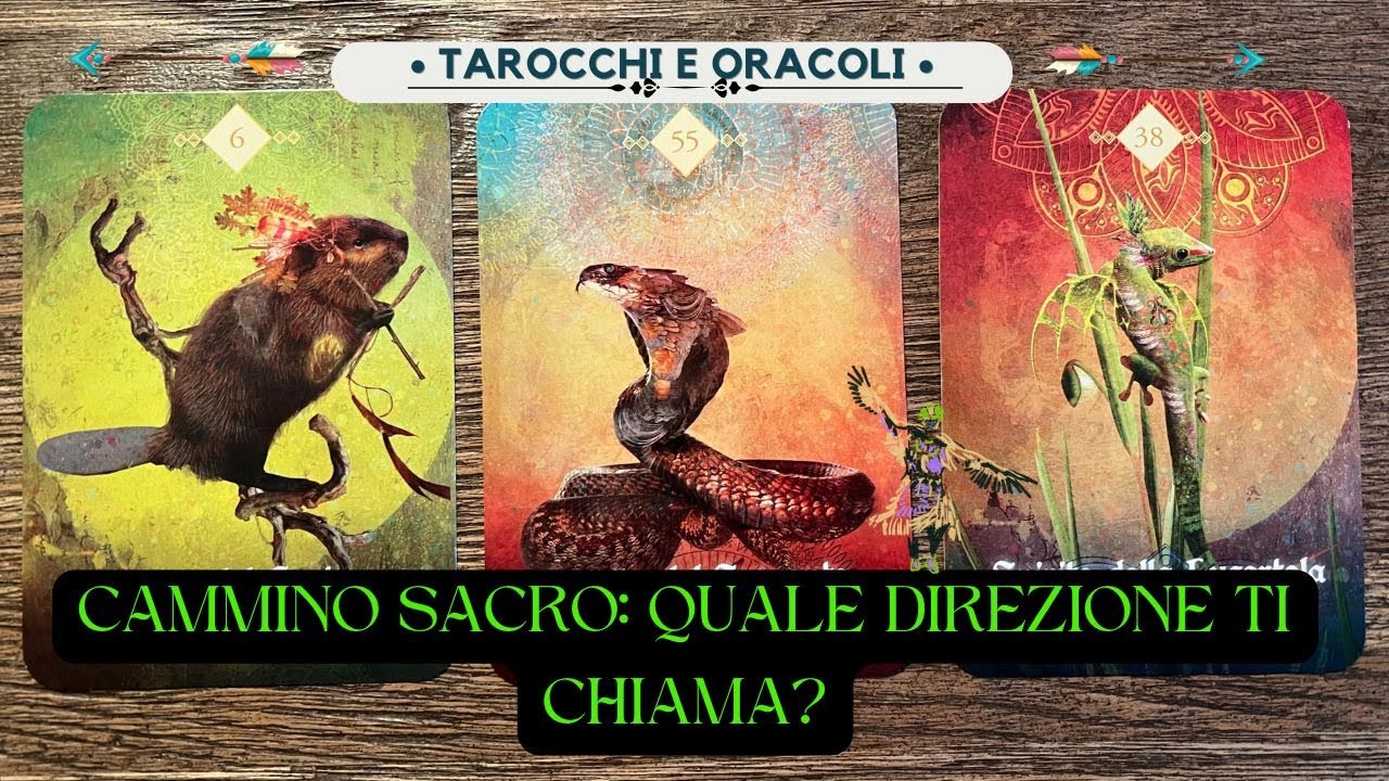 Cammino Sacro: Quale Direzione Ti Chiama? || Lettura Interattiva di Tarocchi e Oracoli