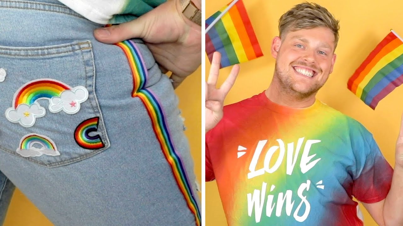 fashion, pride, pride month, pride parade, pride outfits, diy pride ...