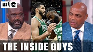 The Inside guys react to the Cs taking a commanding 31 series lead over the Cavs ☘ | NBA on TNT