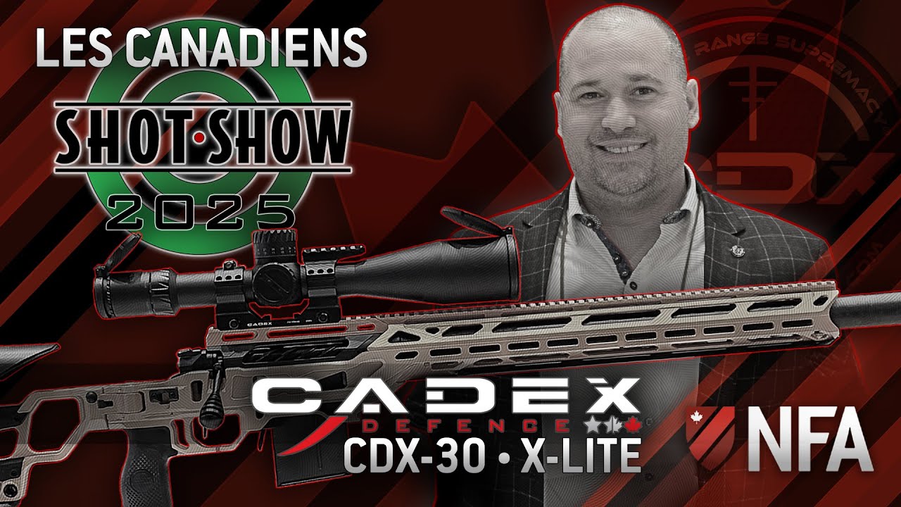 Cadex CDX-30 X-Lite, Les Canadiens, Shot Show 2025 (en français)