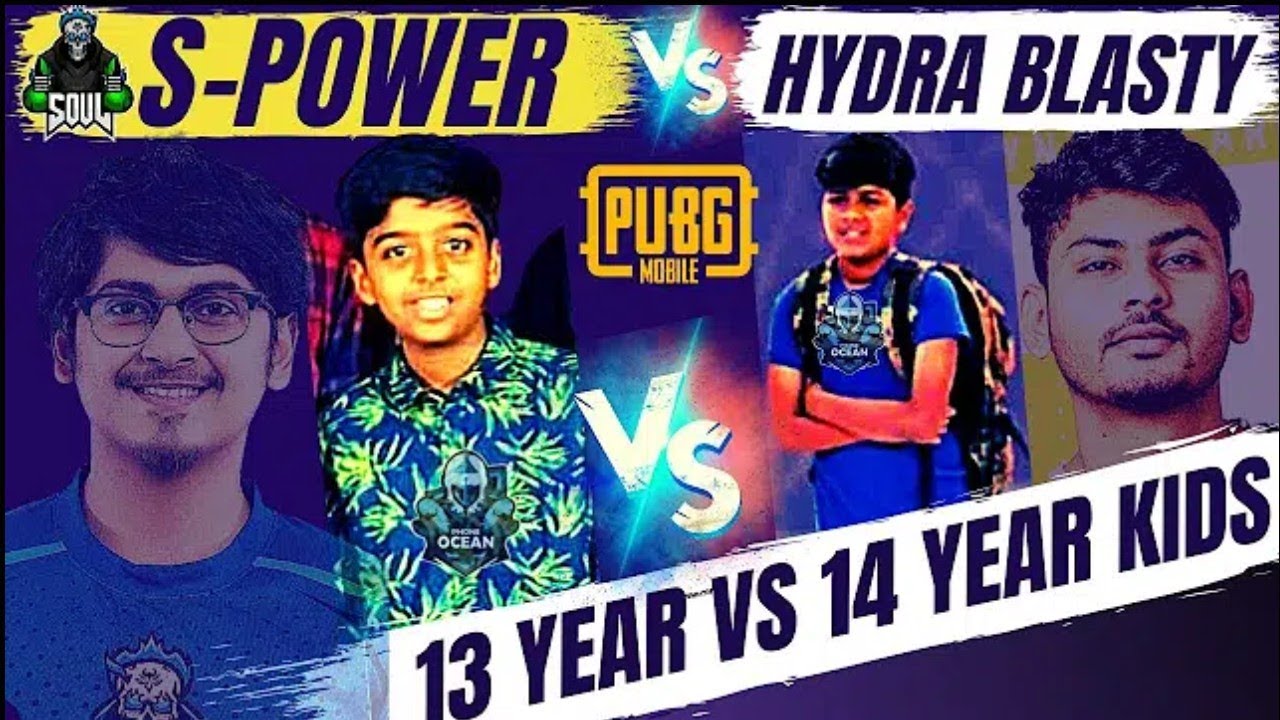 Hydra Blasty Vs Spower | Mortal on Who is SOUL POWER ? 13 Year Pubg Pro KID