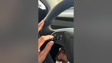 2025 Tesla model 3 - no signal lever #shorts