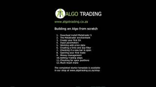 MQL5 Expert Advisor from scratch - Starter Template Code download