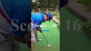 Hidden Valley 2025 Beat the PRO Round!  #minigolf #holeinone #proplayer