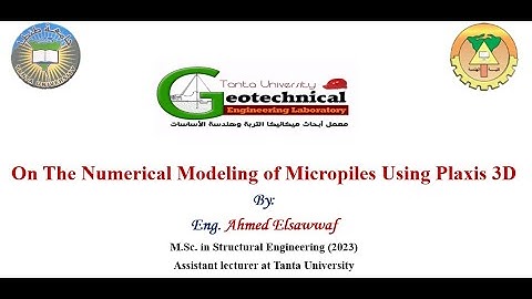 On the Numerical Modeling of the Micropiles using Plaxis 3D
