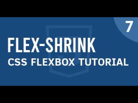 Flex Shrink | CSS Flexbox Tutorial in Hindi - YouTube