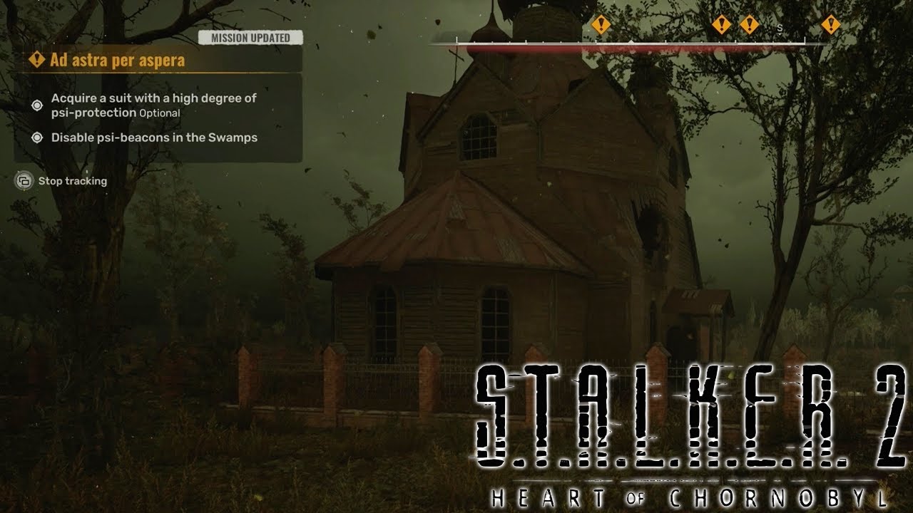 How to Reach the Old Church Psi-Beacon - Ad Astra Per Aspera | Stalker 2 Heart of Chornobyl