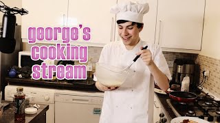 george being cute in the cooking stream + dreamnotfound moments