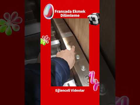 Fransa’da Ekmek Nasıl Dilimlenir? 🇫🇷🥖 Kültürel Bir Detay!