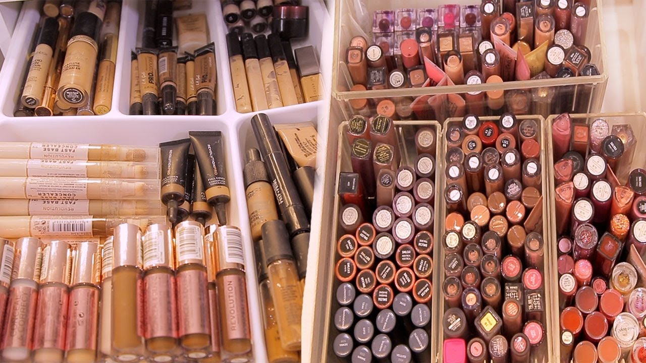 MY MAKEUP COLLECTION & ORGANIZATION| NikkisSecretx