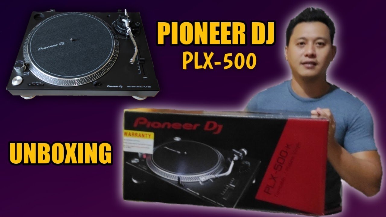 Pioneer Dj Plx 500 | Unboxing - YouTube
