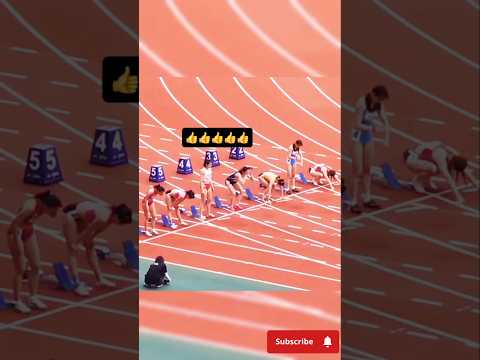 beautiful woman running race 💯💪😍 218 #afrohouse #trackwork #runningcompetition #athletics #music