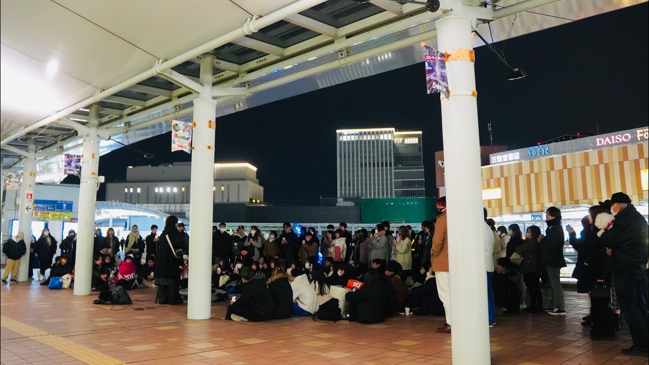 【 きゃない 】新曲も初披露！海老名路上ライブ  2025.1.12