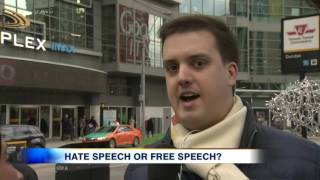 Video: Toronto man claims street preacher hurled hate speech at him