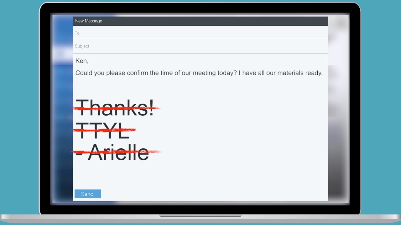 8 terrible email sign-offs everyone should avoid