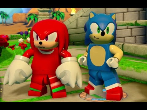 LEGO Dimensions - Sonic the Hedgehog Free Roam Gameplay (Sonic