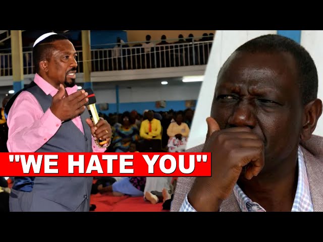 DRAMA!! Listen to what Pastor Ng'ang'a told Ruto face to face in Nairobi after betraying Gachagua! class=