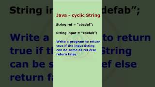 Java interview coding question #java