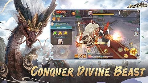 Blade Origin: Oriental fantasy MMORPG Mobile Gameplay (Android, iOS)