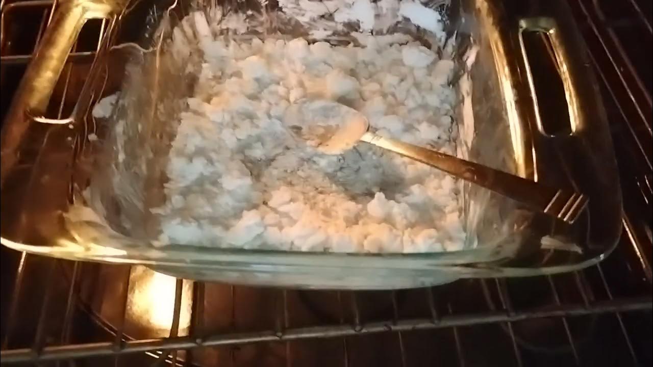 drying 200+ g of crystals in the oven YouTube
