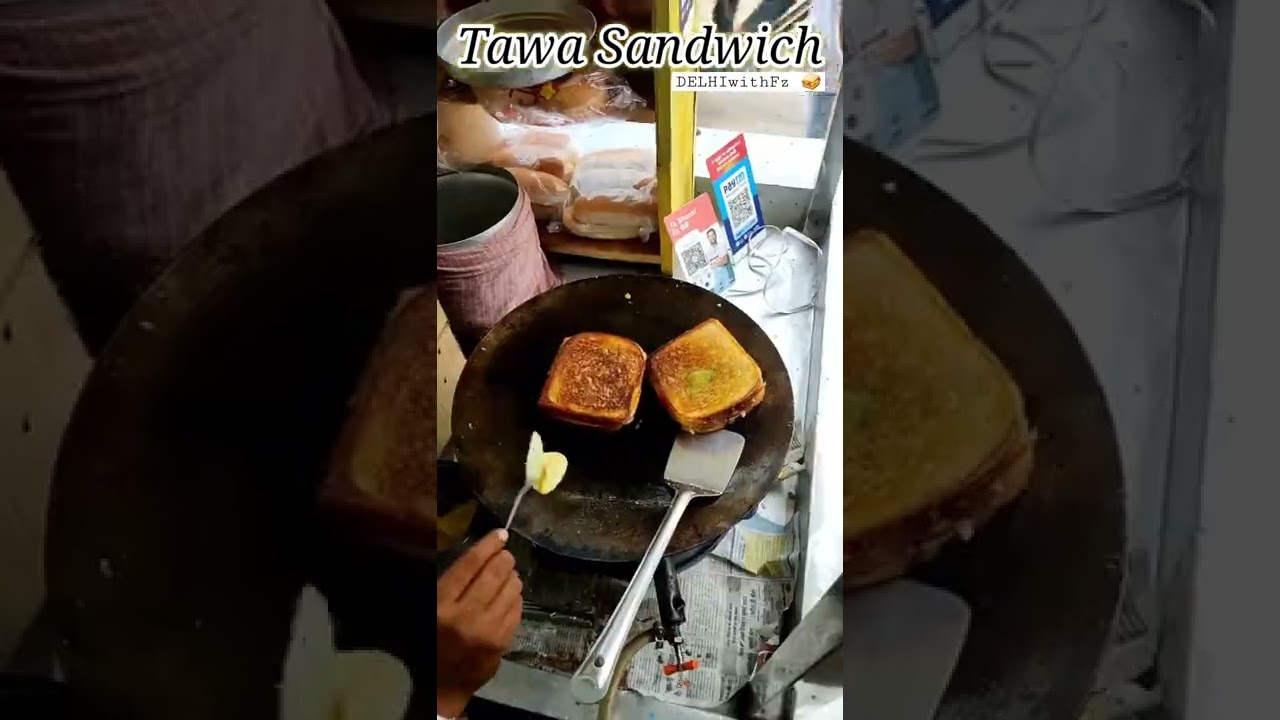 क्या अपने खाया है Tawa Sandwich ? 🤤 Street Food Delhi 🔥🔥🔥 