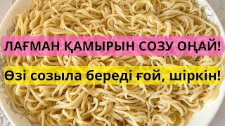 видео: ЛАҒМАН ҚАМЫРЫ ОҢАЙ👍 БІР ЖАСАҒАННАН ШЫҒАДЫ! ЕҢ ДҰРЫС РЕЦЕПТ! Лагман камыры. Лагман тесто. Лағман созу картинка: ЛАҒМАН ҚАМЫРЫ ОҢАЙ👍 БІР ЖАСАҒАННАН ШЫҒАДЫ! ЕҢ ДҰРЫС РЕЦЕПТ! Лагман камыры. Лагман тесто. Лағман созу