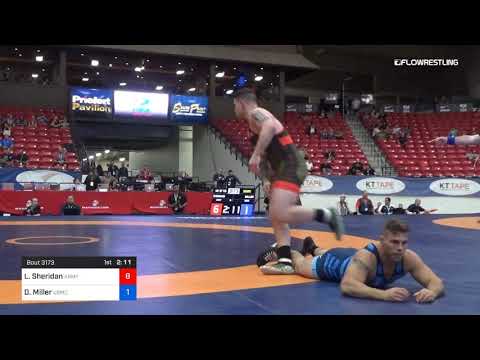 97 Kg Semis Lucas Sheridan Army WCAP Vs Daniel Miller Marines