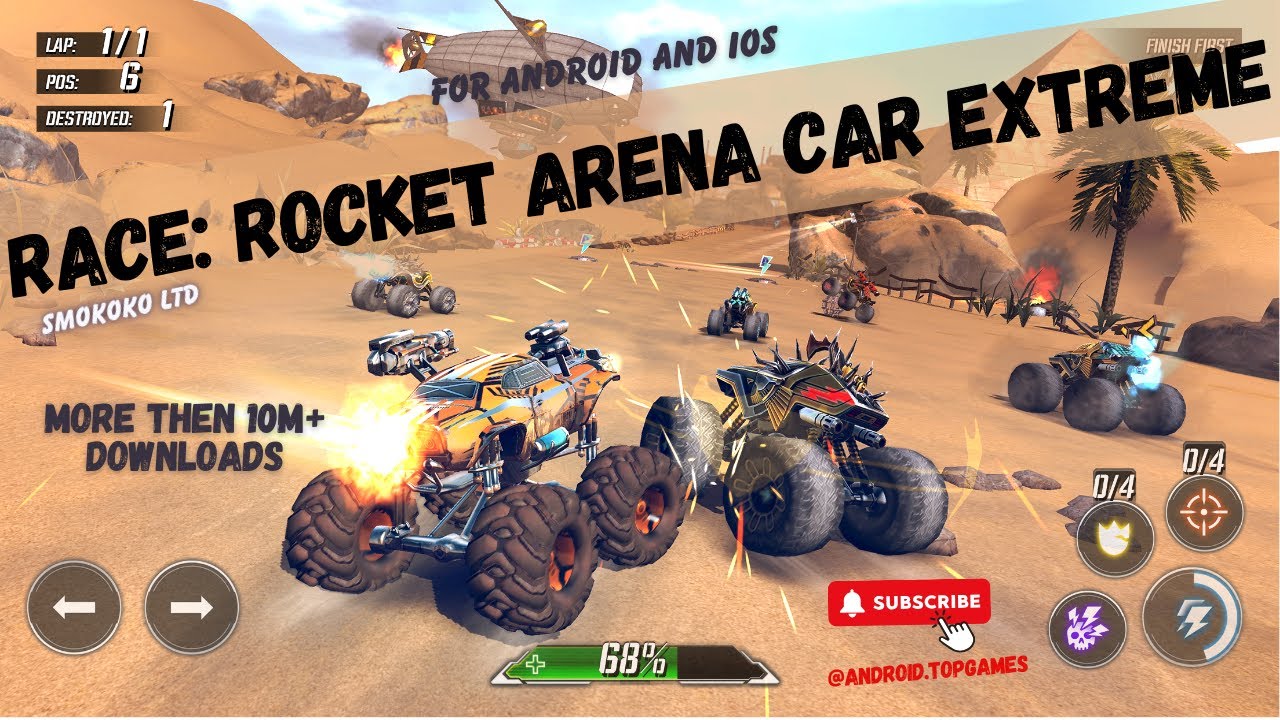 RACE: Rocket Arena Car Extreme | Car Game | Gameplay | Android IOS | 