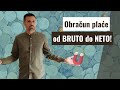 Obračun plaće 01 Od bruto do neto 2021.