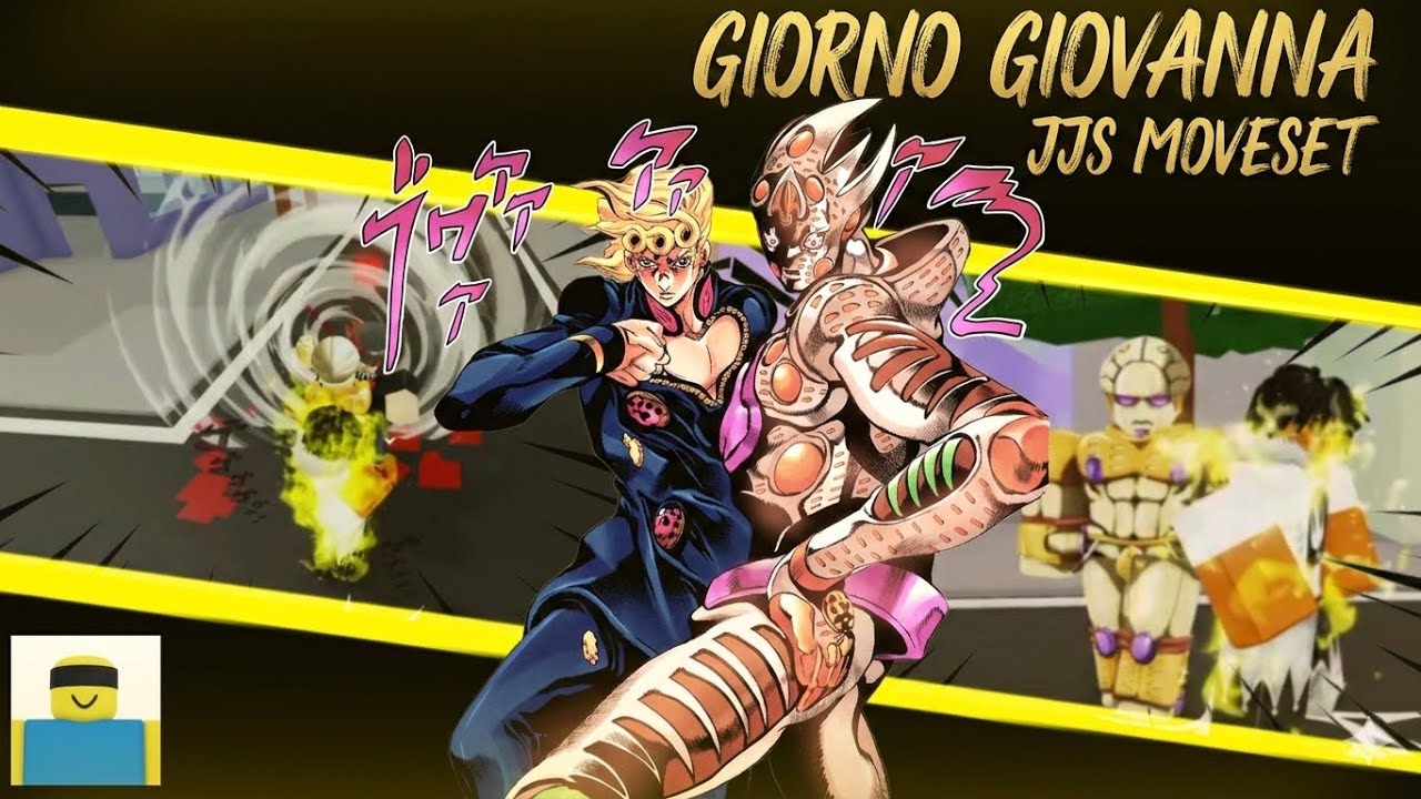 GIORNO GIOVANNA Showcase | Jujutsu Shenanigans Skill Builder