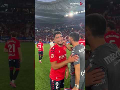 ¡Vamos, Iker! Celebración de Iker Benito tras la victoria en el Osasuna-Rayo Vallecano #shorts