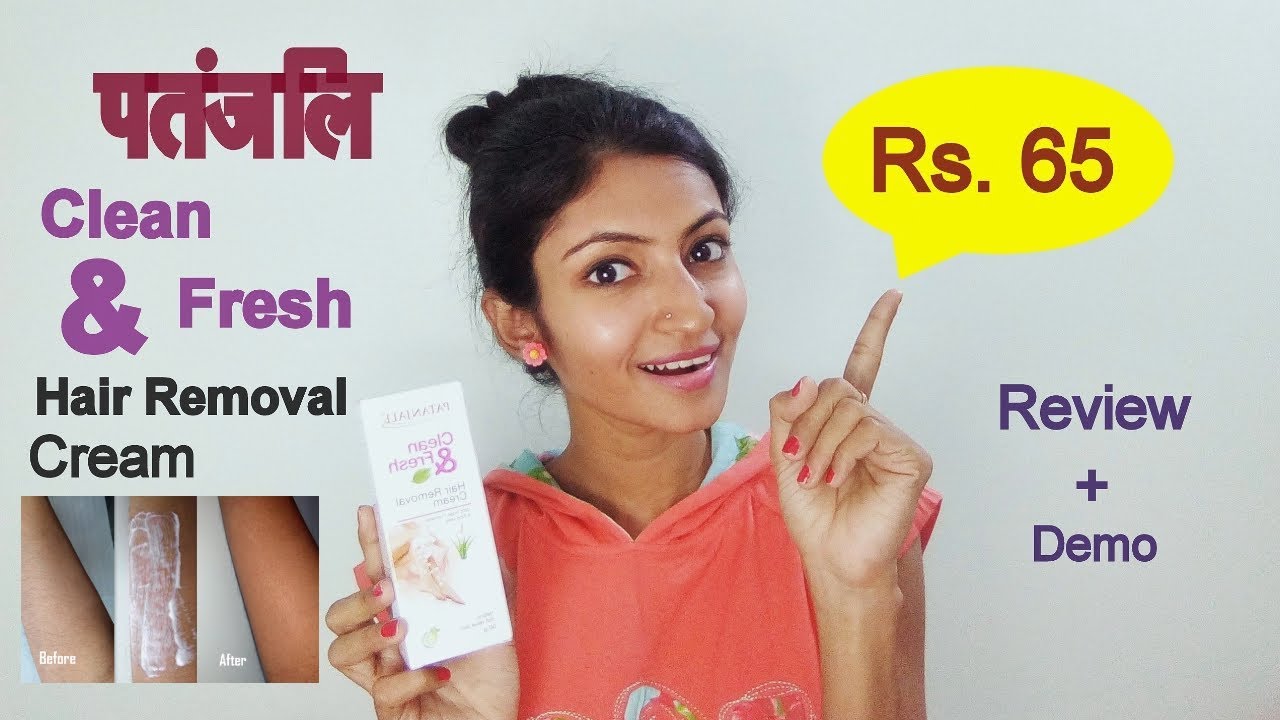 Patanjali Hair Removal Cream Review & Demo Its makeover tym in