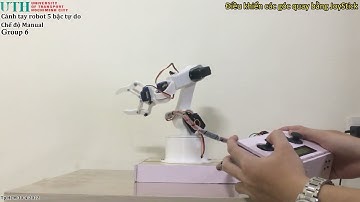 Cánh tay robot 5 bậc tự do | RBCN
