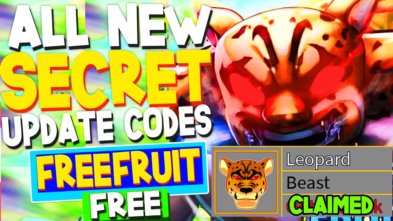 New OP CODE + FREE LEOPARD FRUIT! (Blox Fruits All New Codes) 