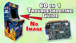 60-in-1 Arcade Conversion Fail! No Screen Image - Troubleshooting Guide @StevesRetroGaming