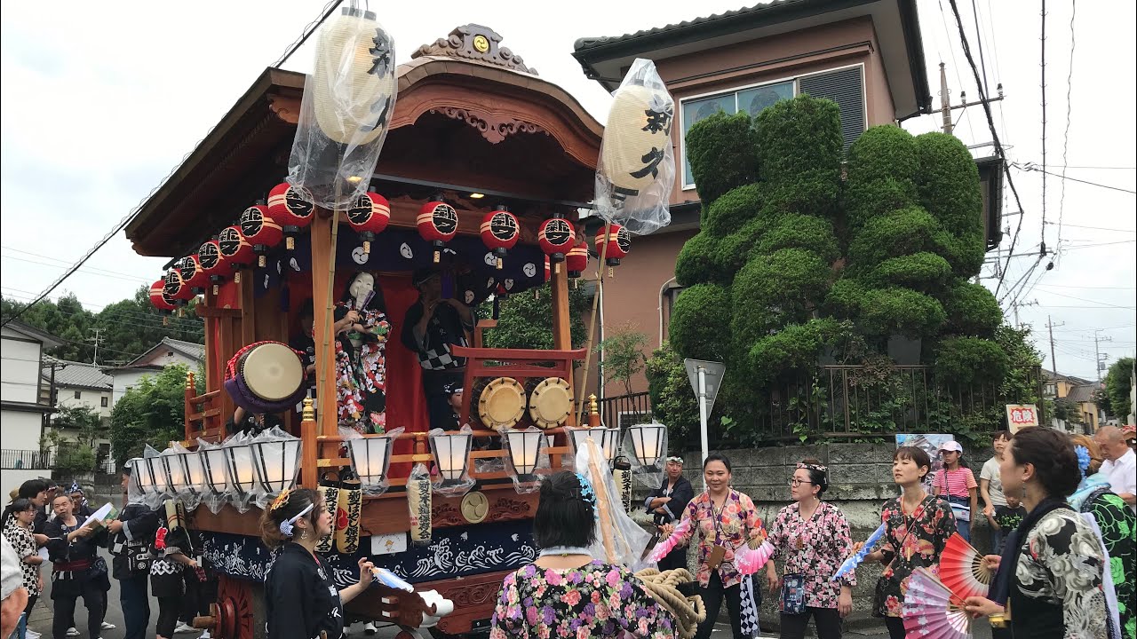 新久八坂神社例大祭に行って来たよ2019【新久の山車】