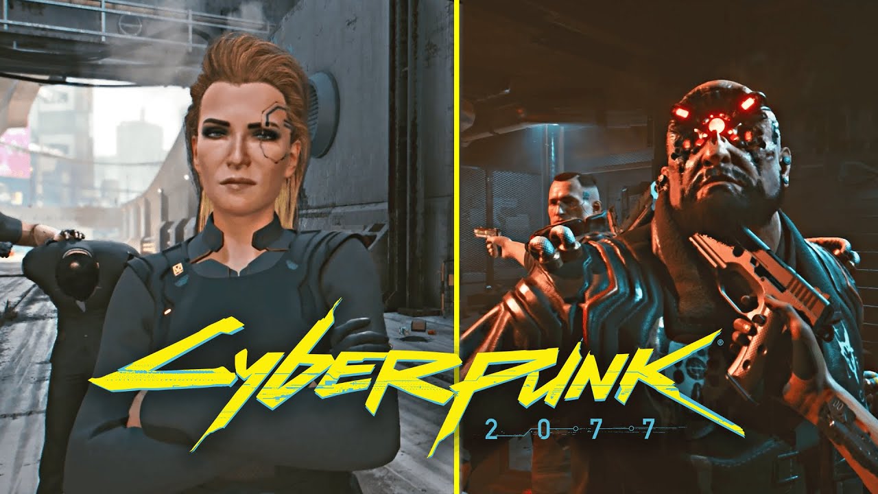 Два товарища cyberpunk