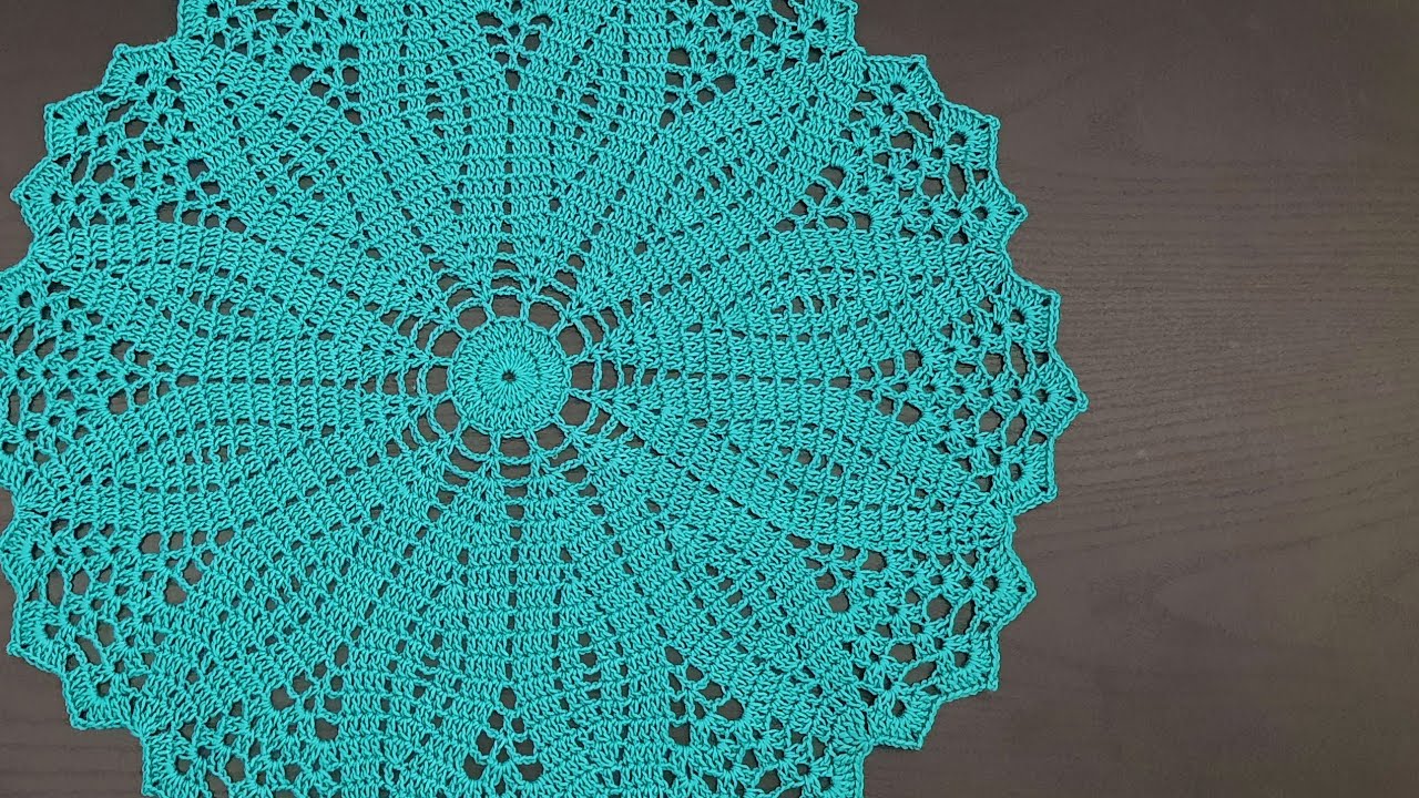 Tutorial doily rajut || motif15 || Crochet doily (R1-18) #22