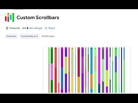 How to Install Custom Scrollbars Extension