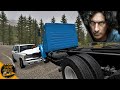 BeamNG Drive - Авария Кузьмы Скрябина | Жуткое ДТП Андрея Кузьменко