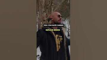 Hiking is not for Andrew tate. #tatearmy #andrewtate #tristantate #andrewtatevlog #gym