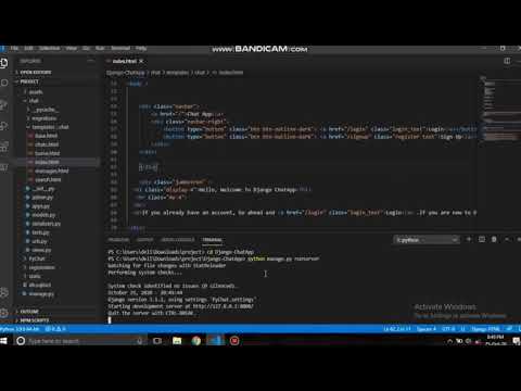 Django Chat-App using Python