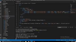 Django Chat-App using Python