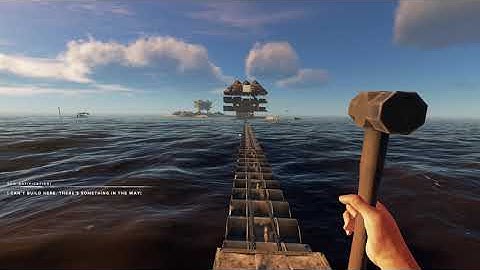 Stranded Deep Trying to build a new bridge 2 connect 2 islands - Cheats -Gameplay Walktrough Part 36