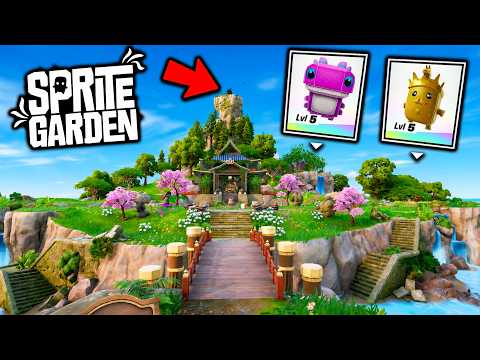 The NEW SPRITE GARDEN in Fortnite! (New Update)