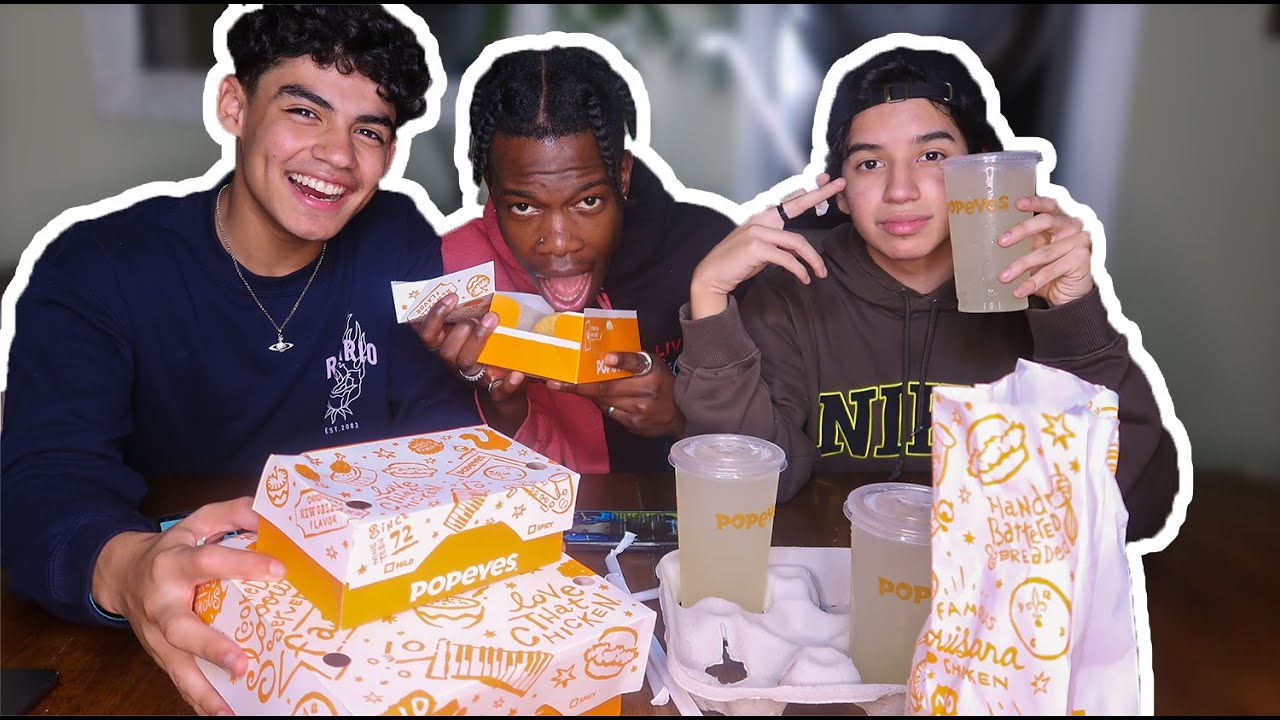POPEYES MUKBANG